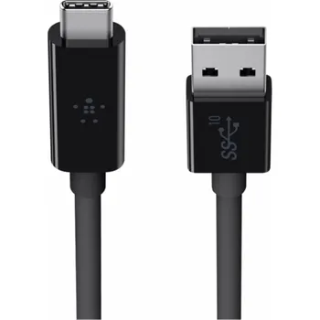 Datový kabel Belkin USB 3.1 SuperSpeed Kabel USB-C na USB-A 1m cerna