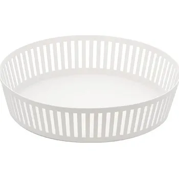 YAMAZAKI Mísa na ovoce Tower 3813, široká, bílá