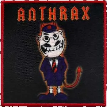 Nášivka Merch Anthrax: Nášivka Tnt Cover