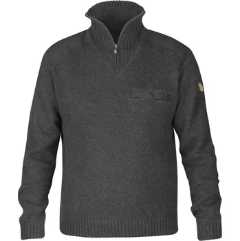 Pánský svetr Svetr Fjällräven Koster Sweater M Dark Grey - S + doprava zdarma