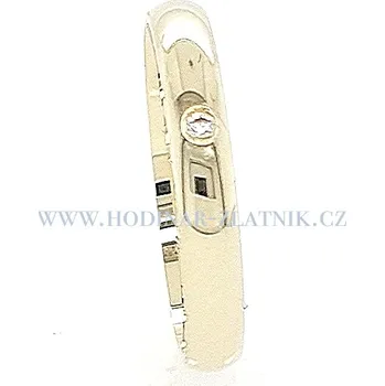 Souprava šperků Dámský prsten ze žlutého zlata a zirkonem 22J501ZK