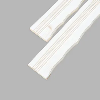 Garnýž Dřevěná Lišta Garnýž Smrk 70 x 12 mm