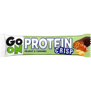 Protein GO ON Proteinová tyčinka CRISP arašídy a karamel 50g