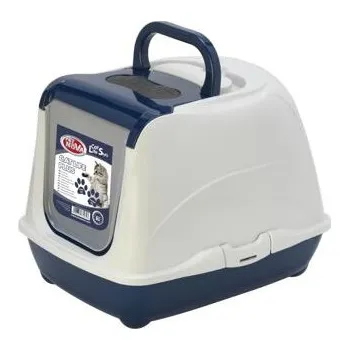 Toaleta pro kočku Kočičí toaleta Cat life plus 50cm modrá