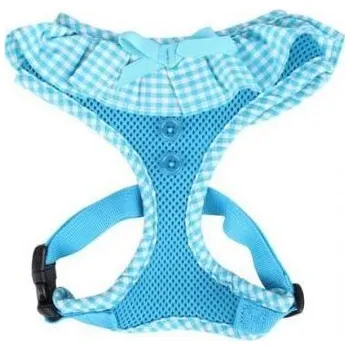Postroj pro psa Puppia VIVIEN HARNESS- A KŠÍRY- světle modré varianta XS