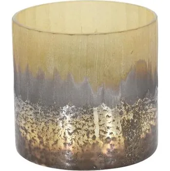 Svícen H&L Svícen Gold na čajovou svíčku, béžová