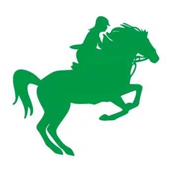 Samolepící dekorace Kůň 091 pravá skok (12 - zelená) SAMOLEPKA NA AUTO, NÁLEPKA, FÓLIE, POLEP, TUNING, VLASTNÍ TEXT, TISK, AUTOSAMOLEPKY.cz, POLEPY, OBRÁZEK, LOGO, 3D STICKERS