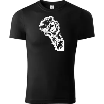 Chlapecké tričko Fenomeno Dětské tričko Pštros - černé Velikost: 158cm/12 let