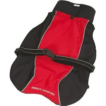 Obleček pro psa Pláštěnka Doggy Comfort - červená 25 (S)