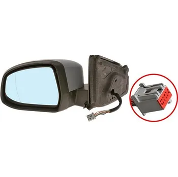 Auto zrcátko ACI zrcátko pro FORD Mondeo 10-14 el. sklopné s blikačem a světlem pro nástup pro lak L