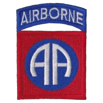 Nášivka NAVYS Nášivka Airborne AA 82. výsadková divize E-3 barevná