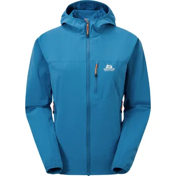 Dámská softshellová bunda Mountain Equipment Echo Hooded Jacket Women'S Barva: Alto Blue, Velikost: 14/L