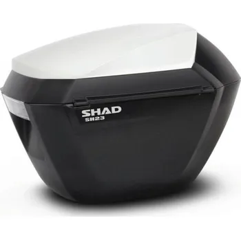 Zavazadlo na motocykl Shad Boční kufry s barevným krytem SH23 bílá