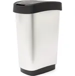 ROTHO TWIST METALIC odpadkový koš 50L