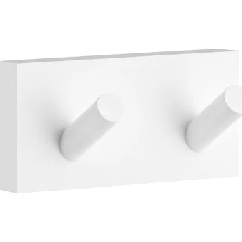 Věšák House - dvojháček, matná bílá RX356