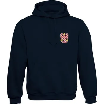 Pánská mikina Mikina s kapucí MORAVSKÁ ORLICE Simple - námořní modrá