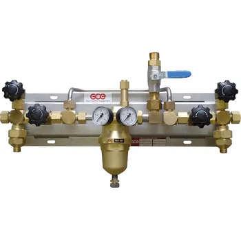 Příslušenství ke svářečce GCE Vysokotlaká redukční stanice MM 400-2PH Kyslík-Inert 300/20 Bar