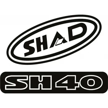 Zavazadlo na motocykl SHAD Samolepky D1B40ETR pro SH40