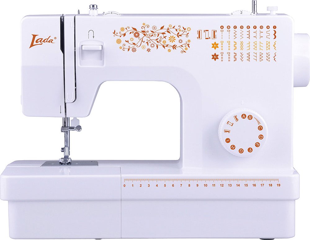 Lada L30 + overlocková a lemovací patka