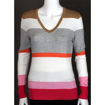 Dámský svetr Tommy Hilfiger dámský svetr s dlouhým rukávem z Pima bavlny light