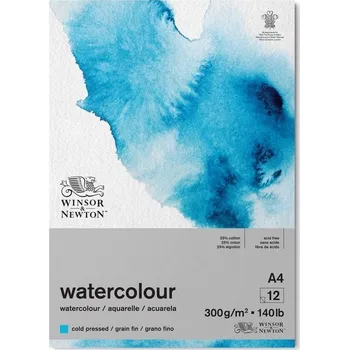 Blok WINSOR & NEWTON Watercolour Pad, A4 12 listů