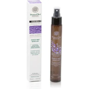 Pleťová maska Domus Olea Toscana Tonico Mist Senso-Lift Microialuron | Tonizační ANTI-AGE mlha pro extra citlivou a kuperózní pleť 75 ml