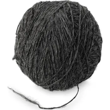 Wooline - Vlněná příze v přadenech, barva tmavě šedá