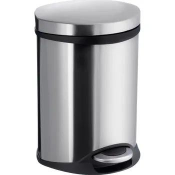 Odpadkový koš Outline Lite - odpadkový koš 6l, softclose dovírání, kartáčovaná nerezová ocel. FK663