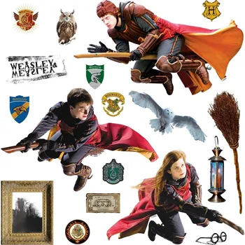 Samolepicí dekorace Harry Potter Famfrpál, 30 x 30 cm