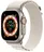 Apple Watch Ultra 49 mm, titan s hvězdně bílým alpským řemínkem L