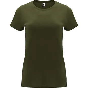 ROLY Tričko Capri, dámské, krátký rukáv E6683-152-M M Olivová
