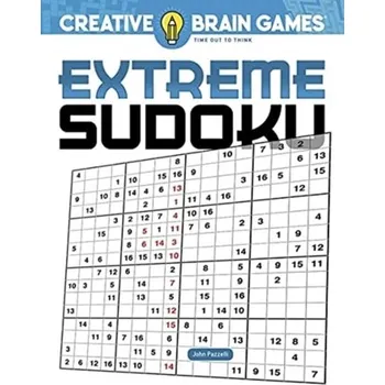 Kniha Creative Brain Games Extreme Sudoku - Pazzelli, John