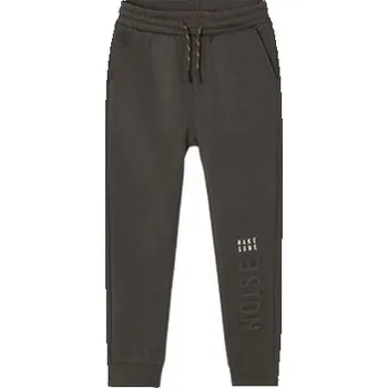 MAYORAL chlapecké tepláky s nápisem, hnědé - 128 cm