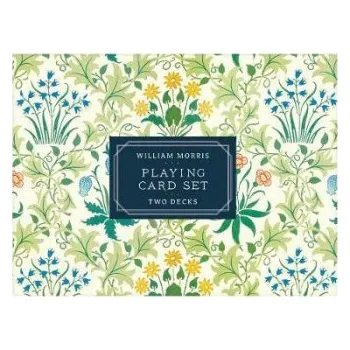 Cizojazyčná kniha William Morris Playing Card Set