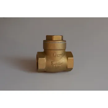 Fitinka V&G Valogin Mosazná zpětná klapka vodorovná Velikost: 3/4”