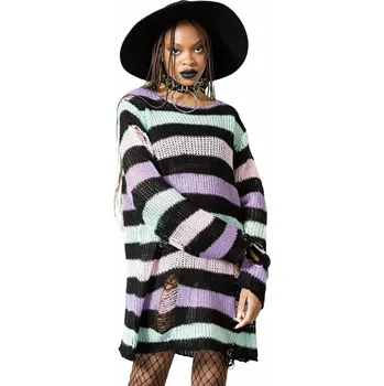 Dámský svetr svetr unisex - Pastel Punk Knit - KILLSTAR - KSRA006204 - XL