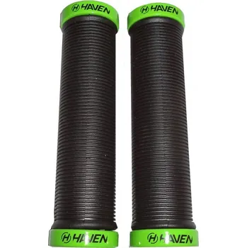 grip Haven Wave Lock gripy černé/reflex zelené