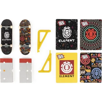 Dětské zboží Tech Deck Fingerboard dvojbalení s překážkou Element