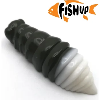 Umělá nástraha Gumová nástraha FishUp Maya 1,6" 4cm Dark Olive/White SÝR (7ks)