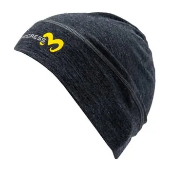 Čepice MW BEANIE merino čepice šedý melír S/M