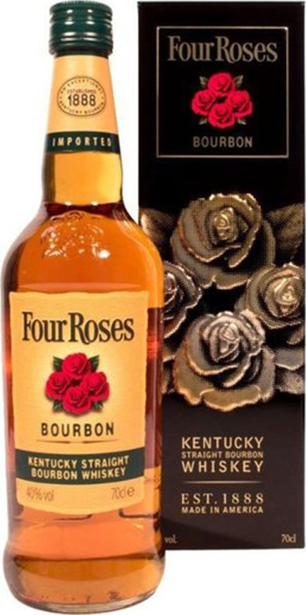 Four Roses Bourbon 40 % 1 l Metal Box - Zbozi.cz