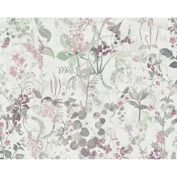 Tapeta Vliesová květy, rostliny růžová 388251 / Tapety na zeď 38825-1 BOS - battle of style (0,53 x 10,05 m) A.S.Création