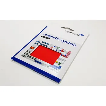 Maják Legamaster Magnetické obdélníky červené 30x80 mm LEG-7444802