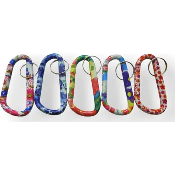 Barevná karabina s kroužkem