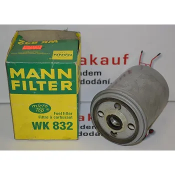 Autodíl Palivový filtr OPEL ASCONA C , KADETT D E - 1.6 D (OPEL 813566 OPEL 90166585 MANN FILTER WK832)