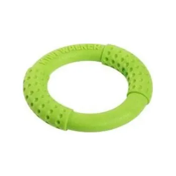 Hračka pro psa Hračka pes RING MINI plovací a létající z TPRpěny,zelený KW