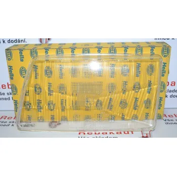 Sklo světlometu Levé sklo světla - světlometu AUDI 100 C3 82-90 (AUDI 443941115A HELLA 9ES131955-001)