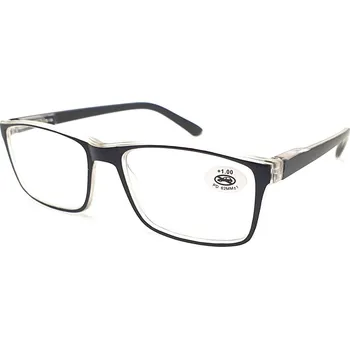 Brýle na čtení Dioptrické brýle P8022 +2,00 black flex
