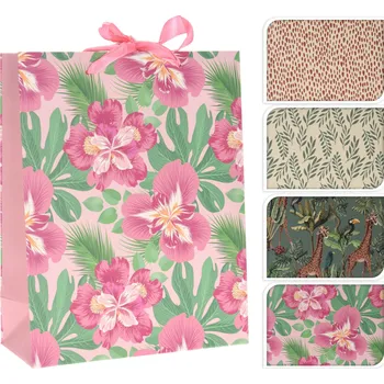 Dárková taška Taška dárková na láhev 36x13 cm