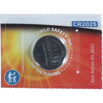 Článková baterie Baterie Panasonic CR2025, 1ks